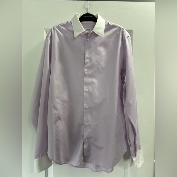 Armani Collezioni Men’s Button Down Dress Shirt - Picture 1 of 5